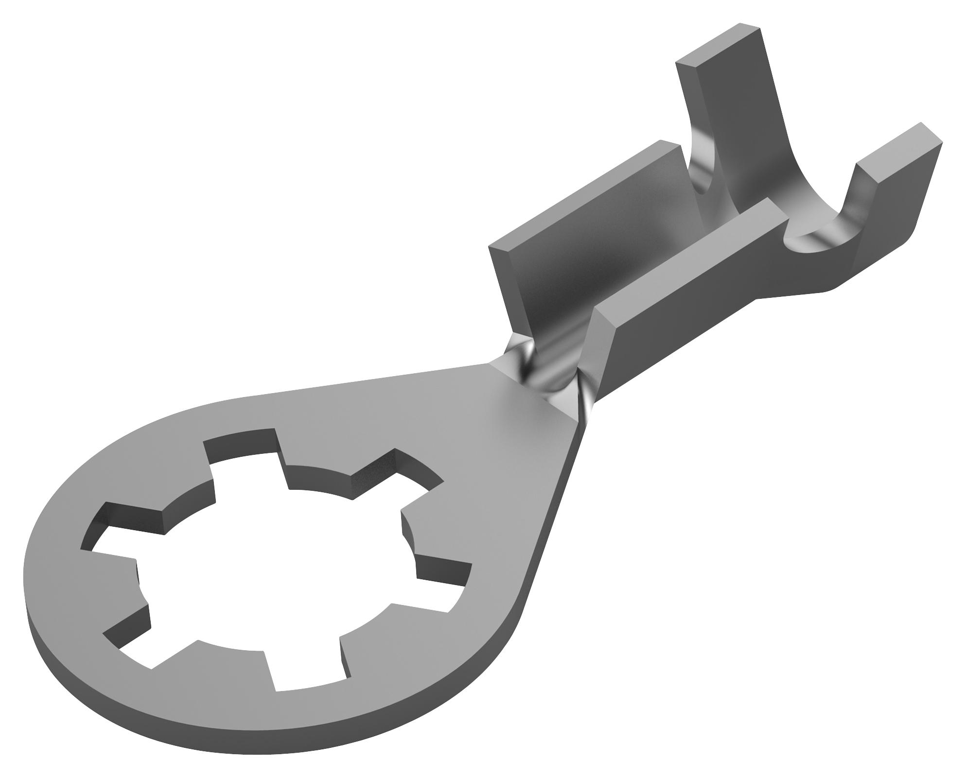 Te Connectivity/partner Stock 640271-3 Terminal, Ring Tongue, M5, 18Awg