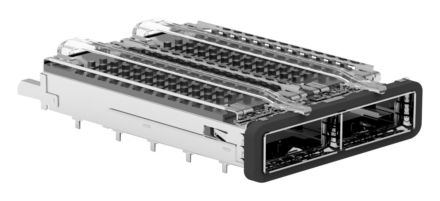 Te Connectivity/partner Stock 2170814-4 Cage Assembly, 1X2, I/o Connector