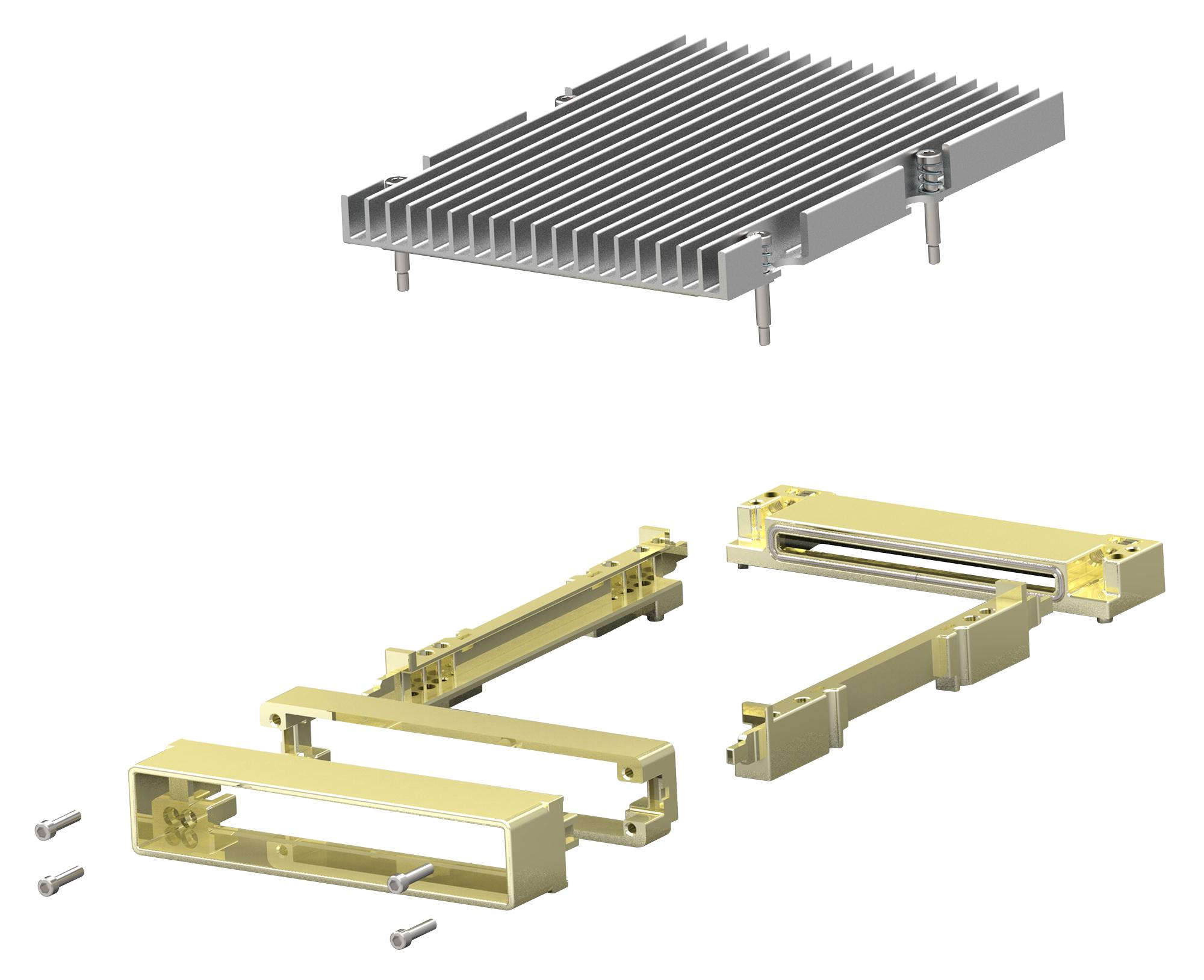 Te Connectivity/partner Stock 2227326-1 Hardware Kit, Cfp I/o Connector