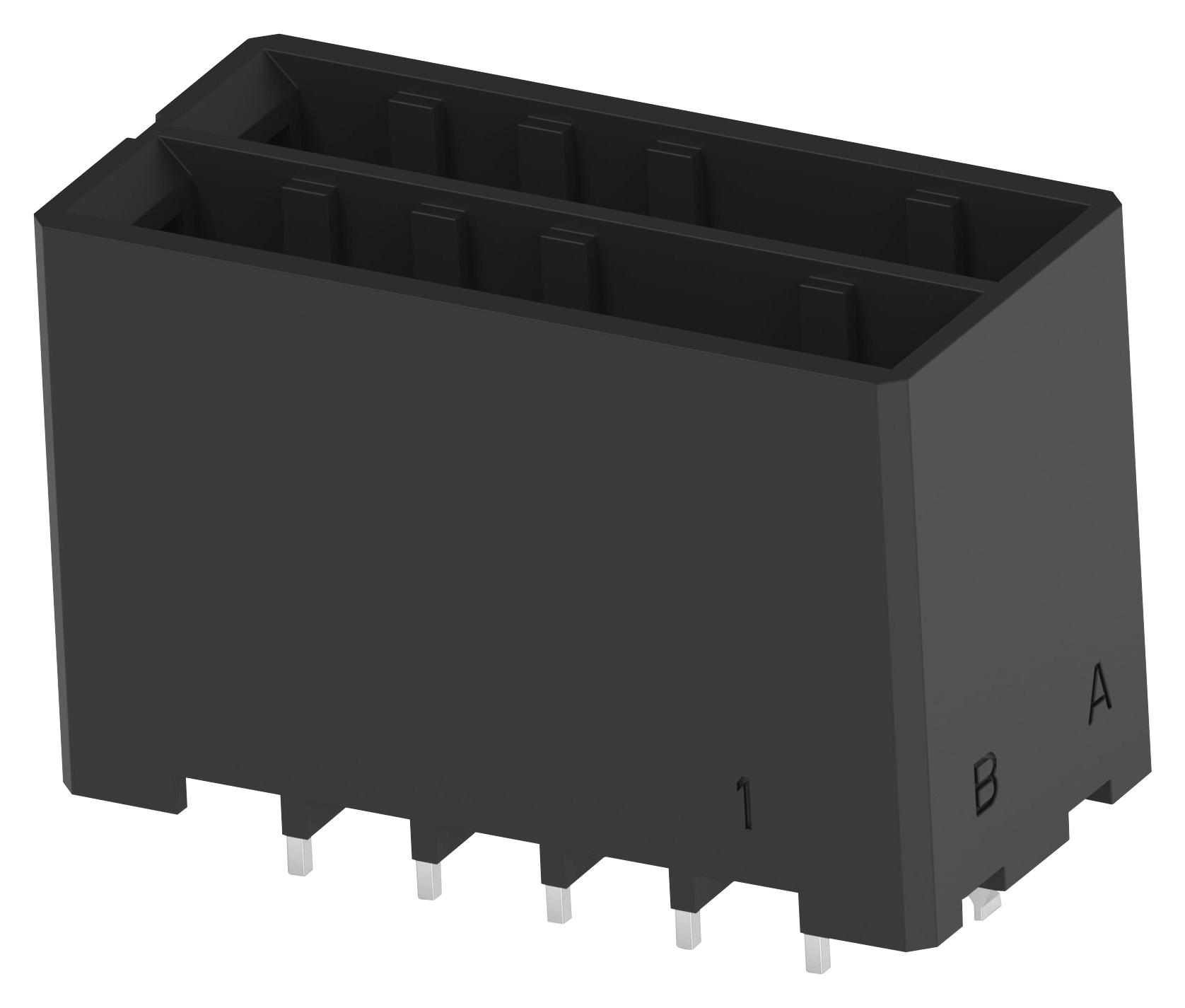 Te Connectivity/partner Stock 1-917657-3 Connector, Header, 10Pos, 2Row, 5.08mm