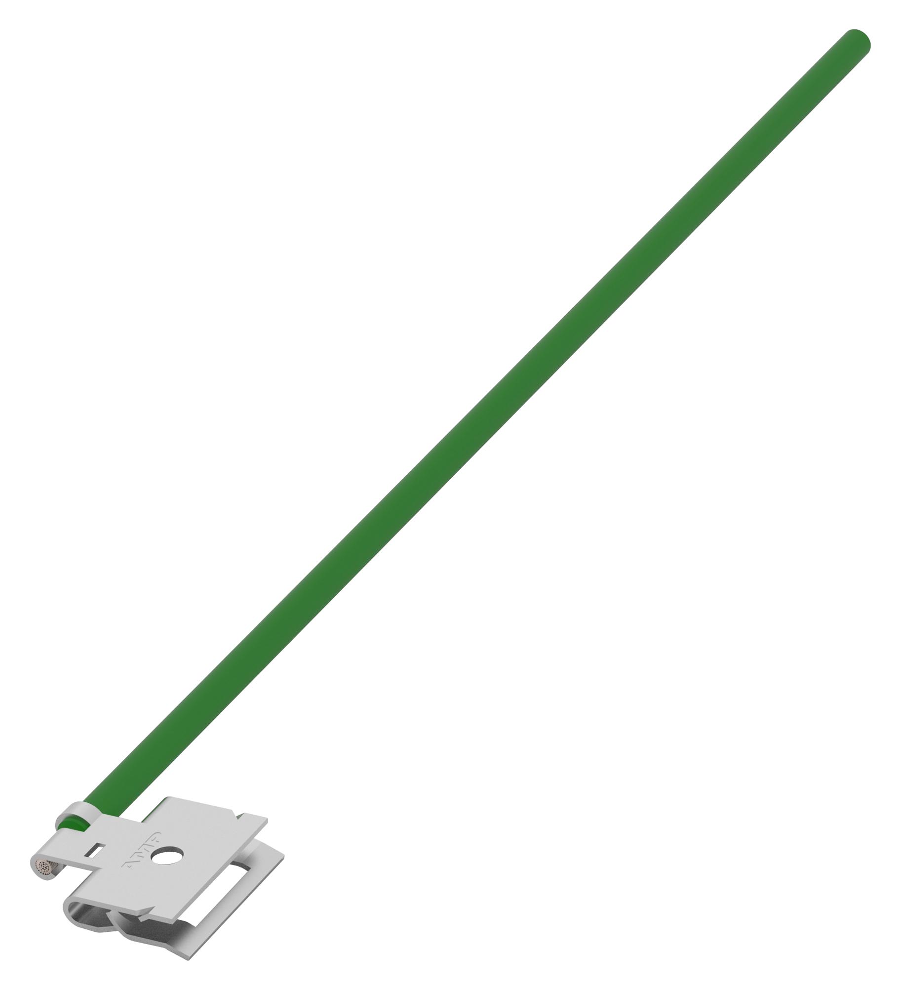 Te Connectivity/partner Stock 2829724-2 Cable, Grounding Clip-Free End, 152mm