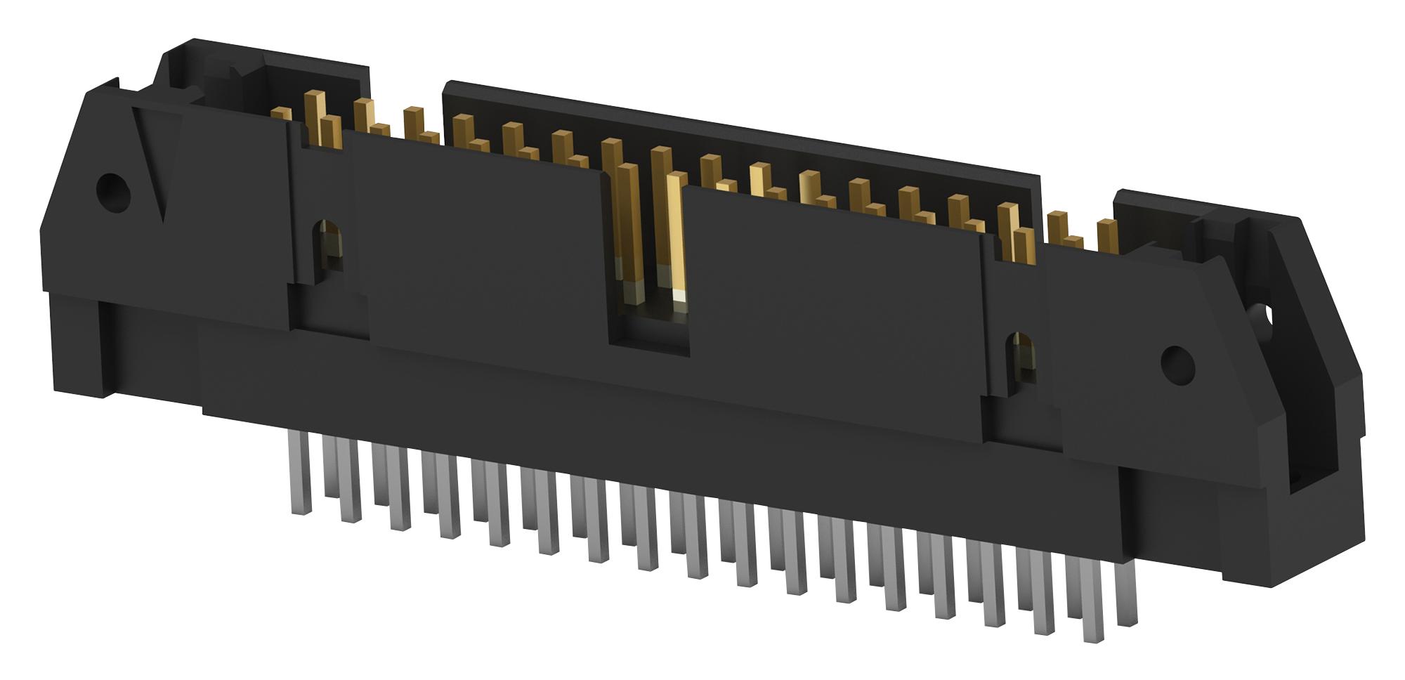 Te Connectivity/partner Stock 1-1658694-1 Connector, Header, 34Pos, 2Row, 2.54mm