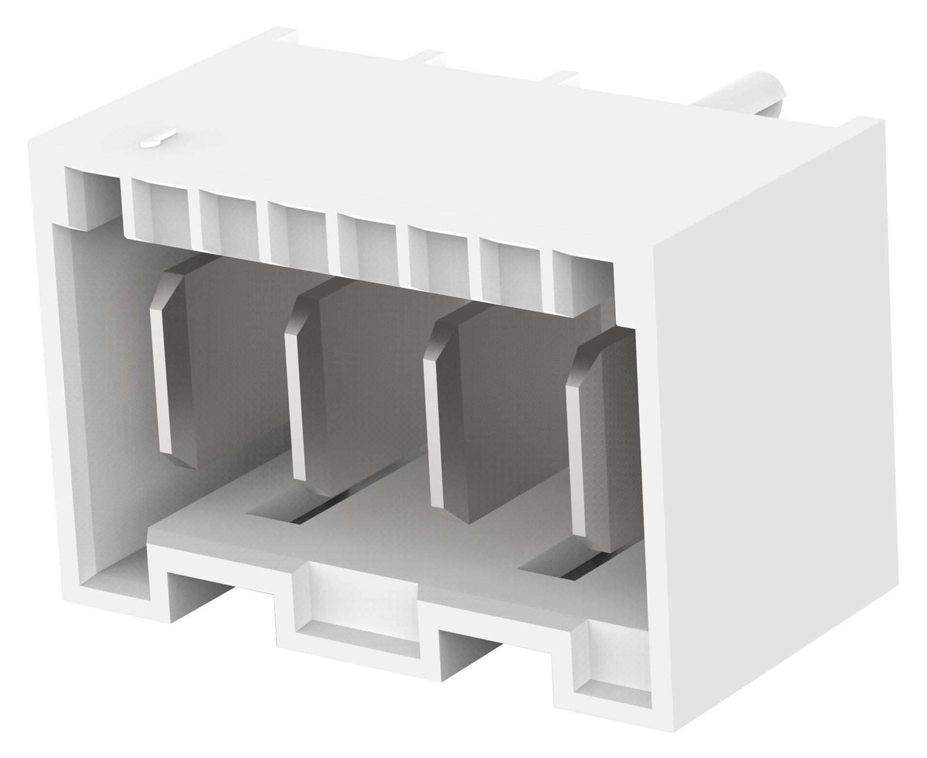 Te Connectivity/partner Stock 1-2232044-4 Connector, Header, 4Pos, 1Row, 5mm