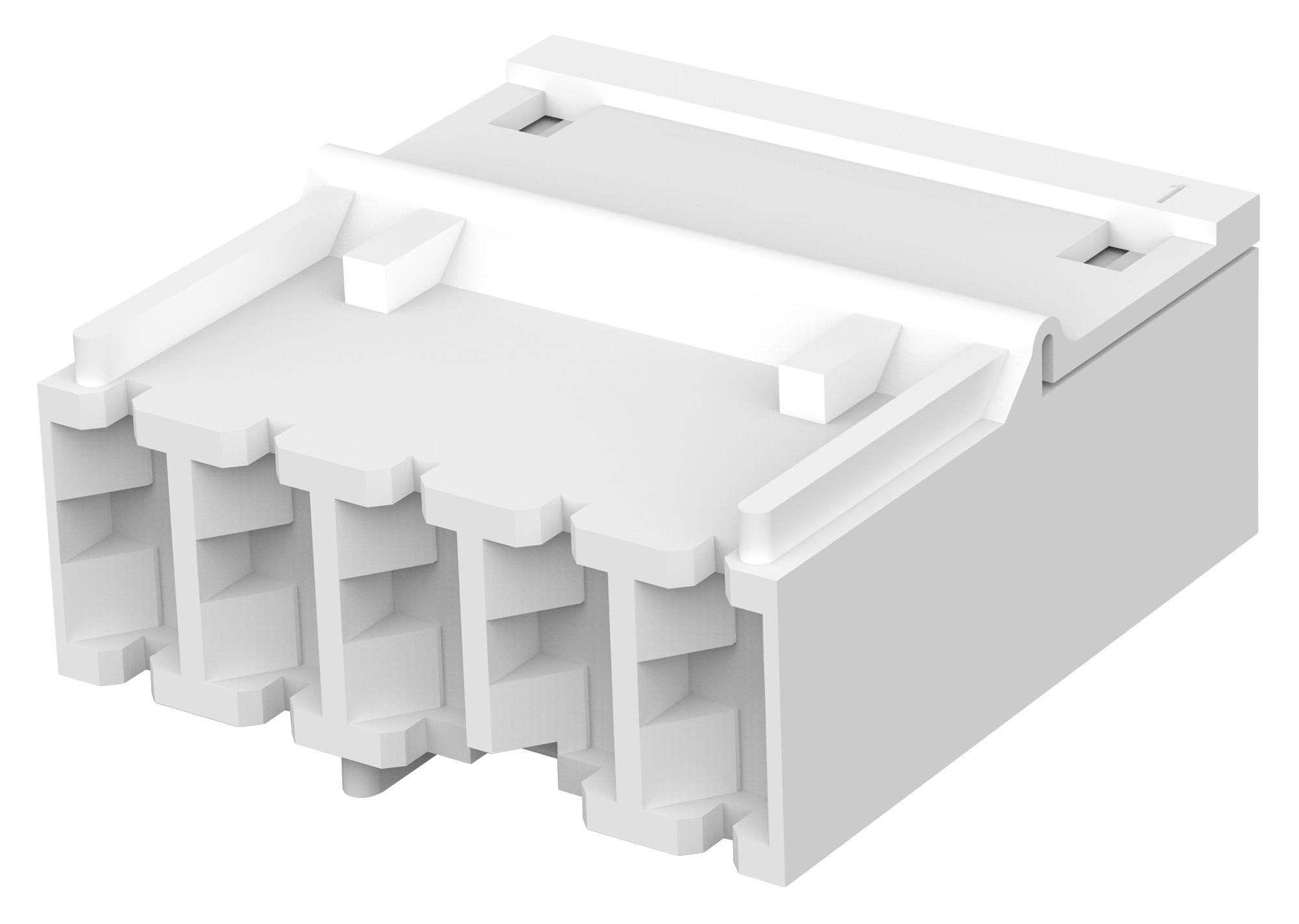 Te Connectivity/partner Stock 1241981-5 Conn Housing, Rcpt, 5Pos, 1Row, 5mm