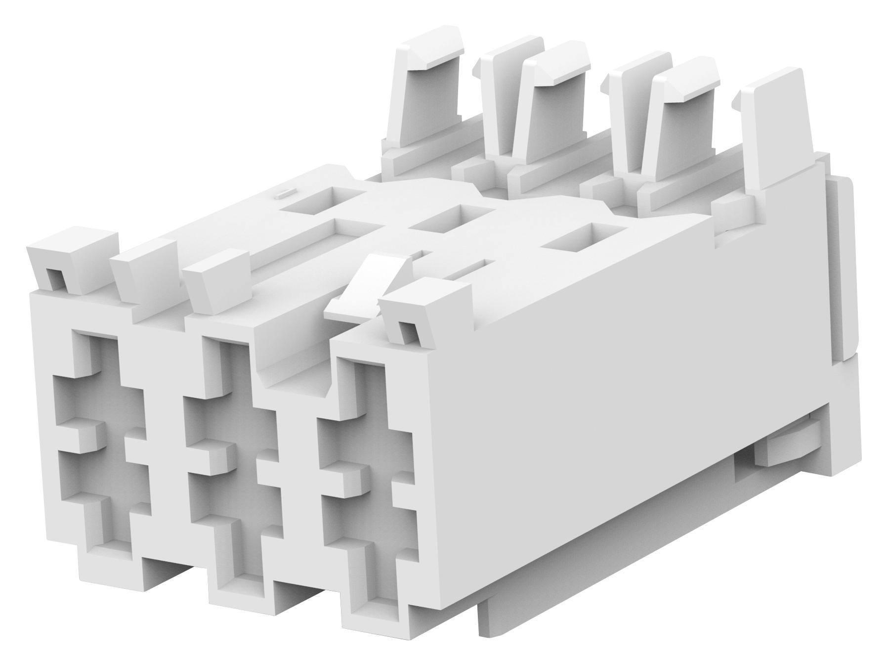 Te Connectivity/partner Stock 1-282003-2 Connector, Rcpt, 3Pos, 1Row, 5mm