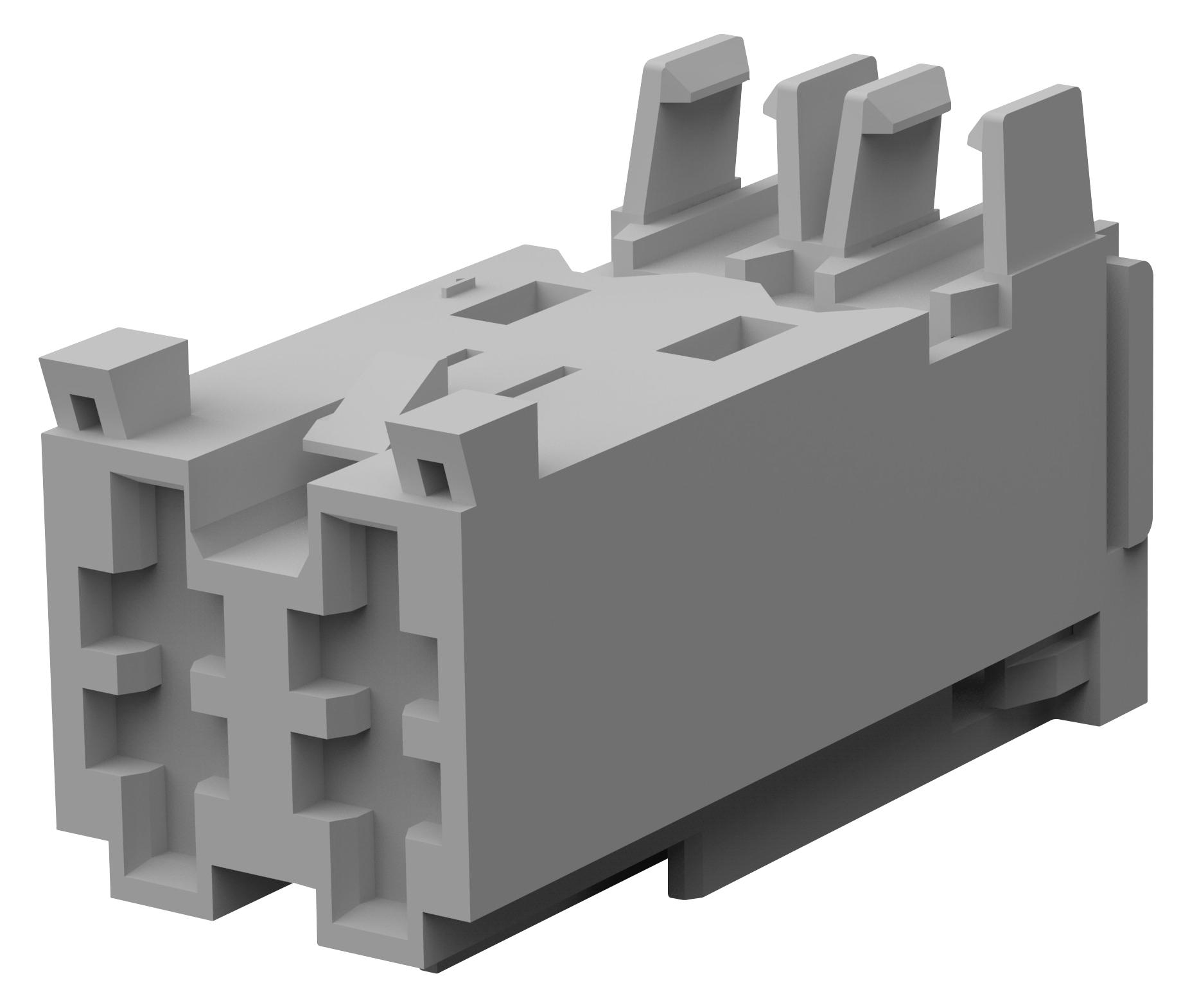 Te Connectivity/partner Stock 1-284338-1 Connector, Rcpt, 2Pos, 1Row, 5mm