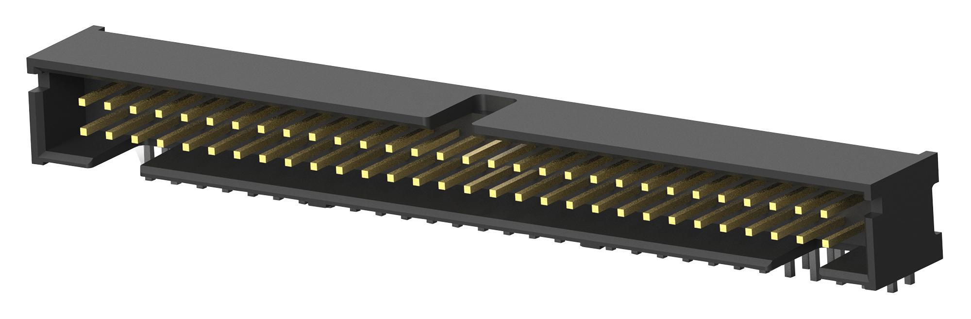 Te Connectivity/partner Stock 1-5103311-2 Connector, Header, 60Pos, 2Row, 2.54mm