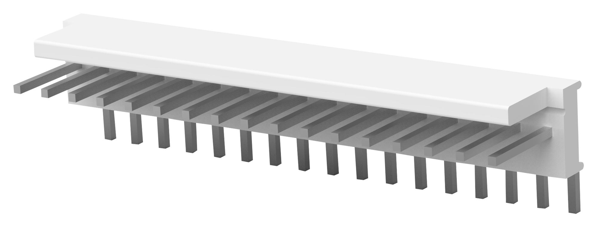 Te Connectivity/partner Stock 1-640455-8 Connector, Header, 18Pos, 1Row, 2.54mm