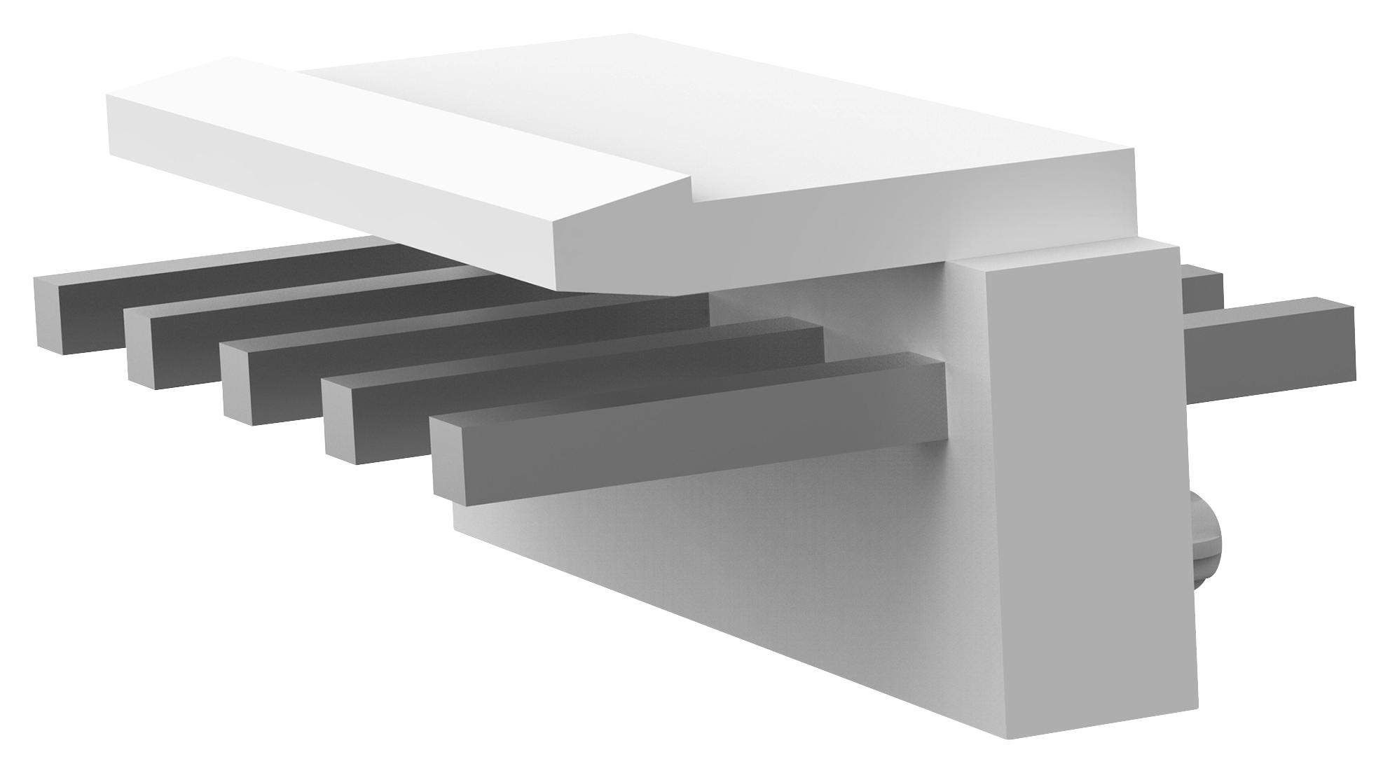 Te Connectivity/partner Stock 1744057-5 Connector, Header, 5Pos, 1Row, 3.96mm