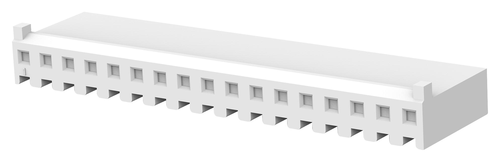 Te Connectivity/partner Stock 1-770849-7 Conn Housing, Rcpt, 17Pos, 1Row, 3.96mm