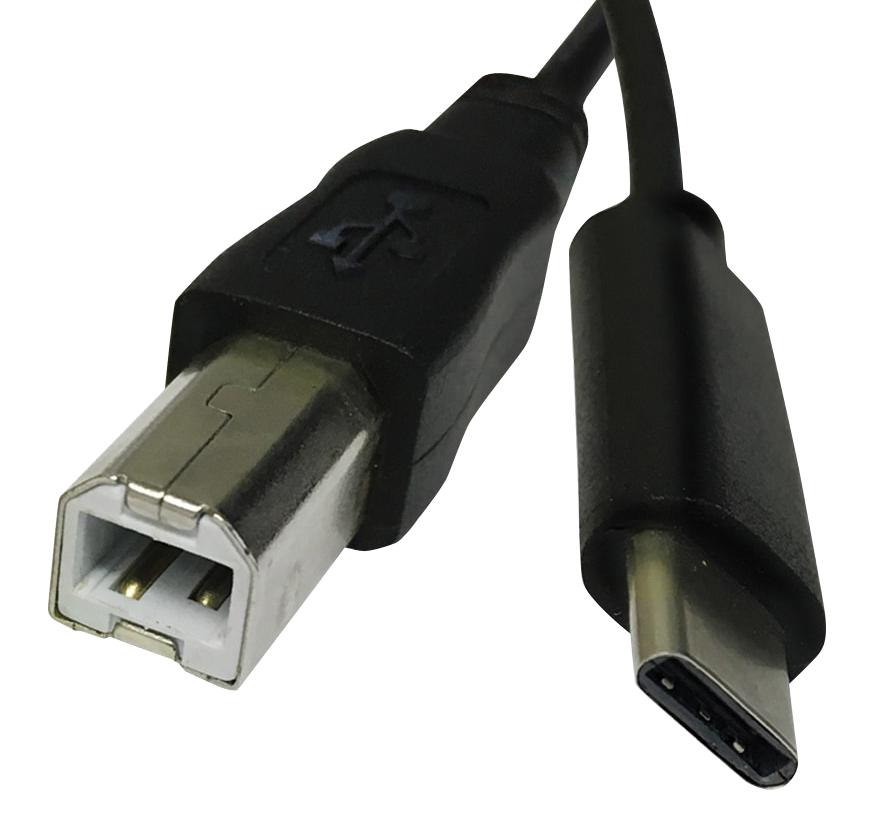 Videk 2568-1 Usb Cable, 3.1 C Plug-2.0 B Plug, 1M