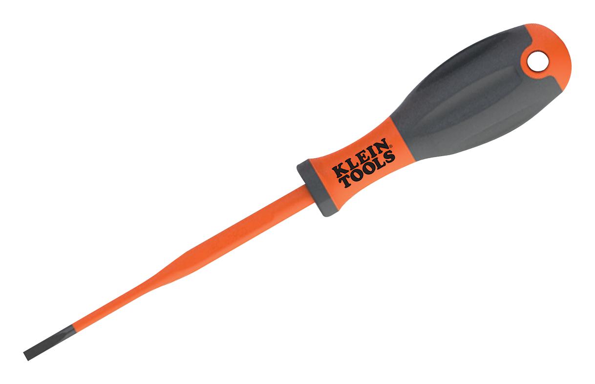 Klein Tools 32230Ins Slotted Screwdriver, 3.5mm, 190mm