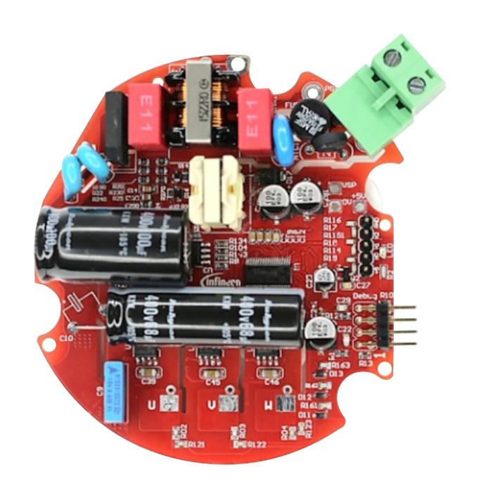 Infineon Eval100Wdrivecfd2Tobo1 Eval Board W/ Foc Sensorless Control