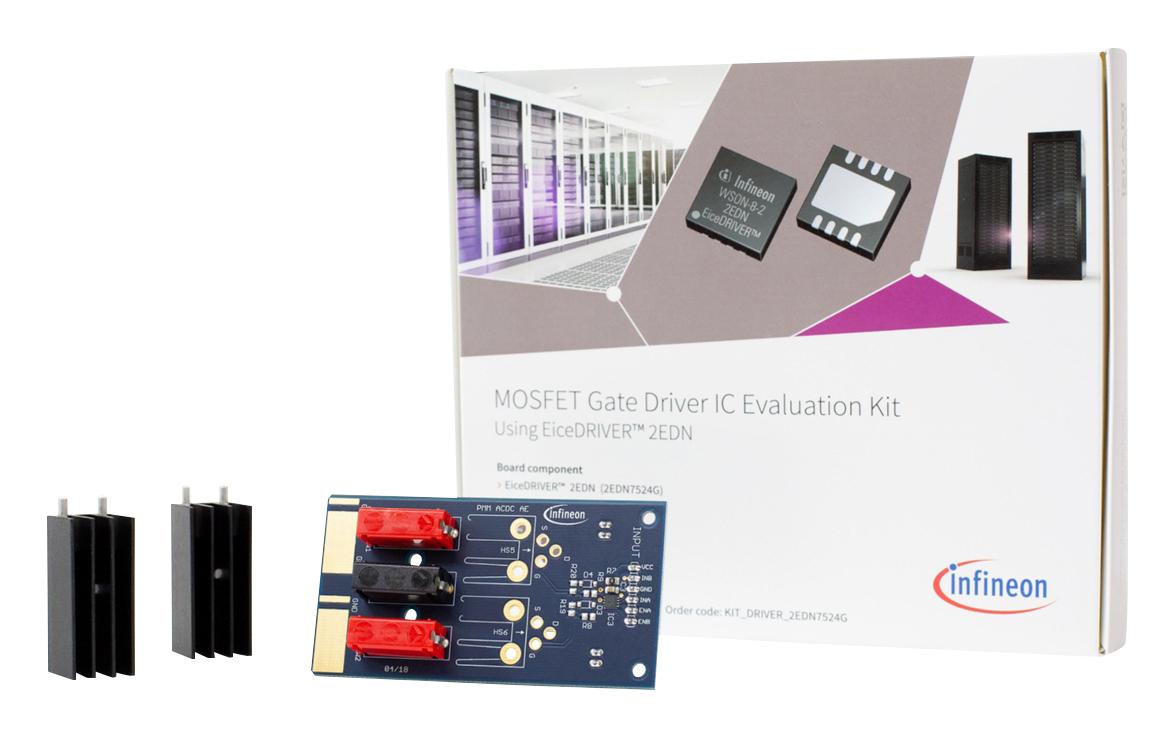 Infineon Kitdriver2Edn7524Gtobo1 Evaluation Kit, Mosfet Gate Driver