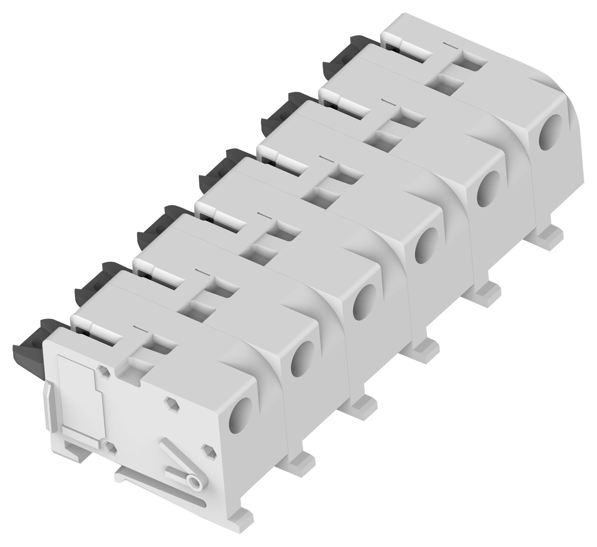 Te Connectivity/partner Stock 2318582-6 Terminal Block, Pluggable, 6Pos, 18Awg