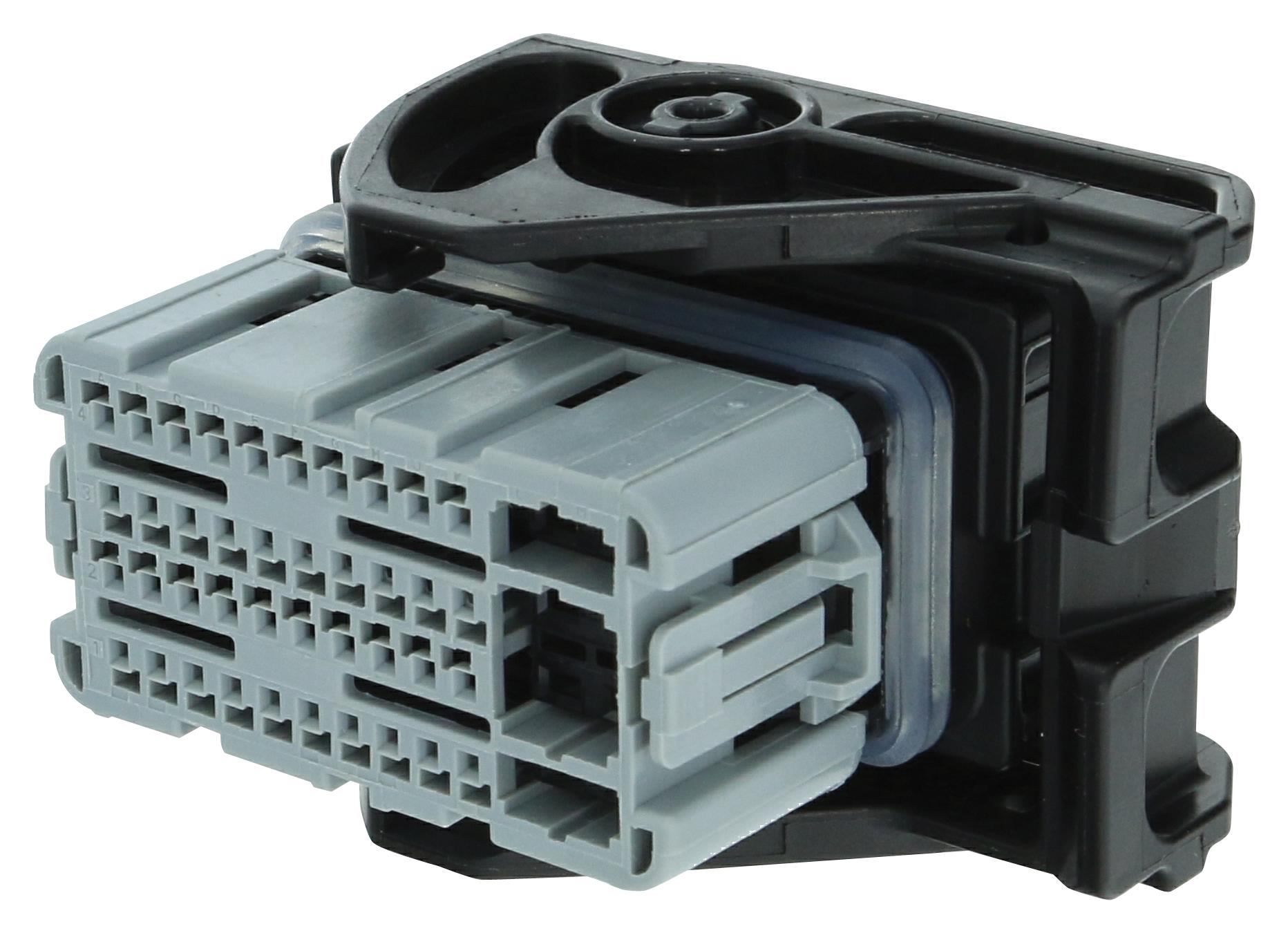 Aptiv/delphi 33500499 Rcpt Housing, 48Pos, Pbt Gf, Grey