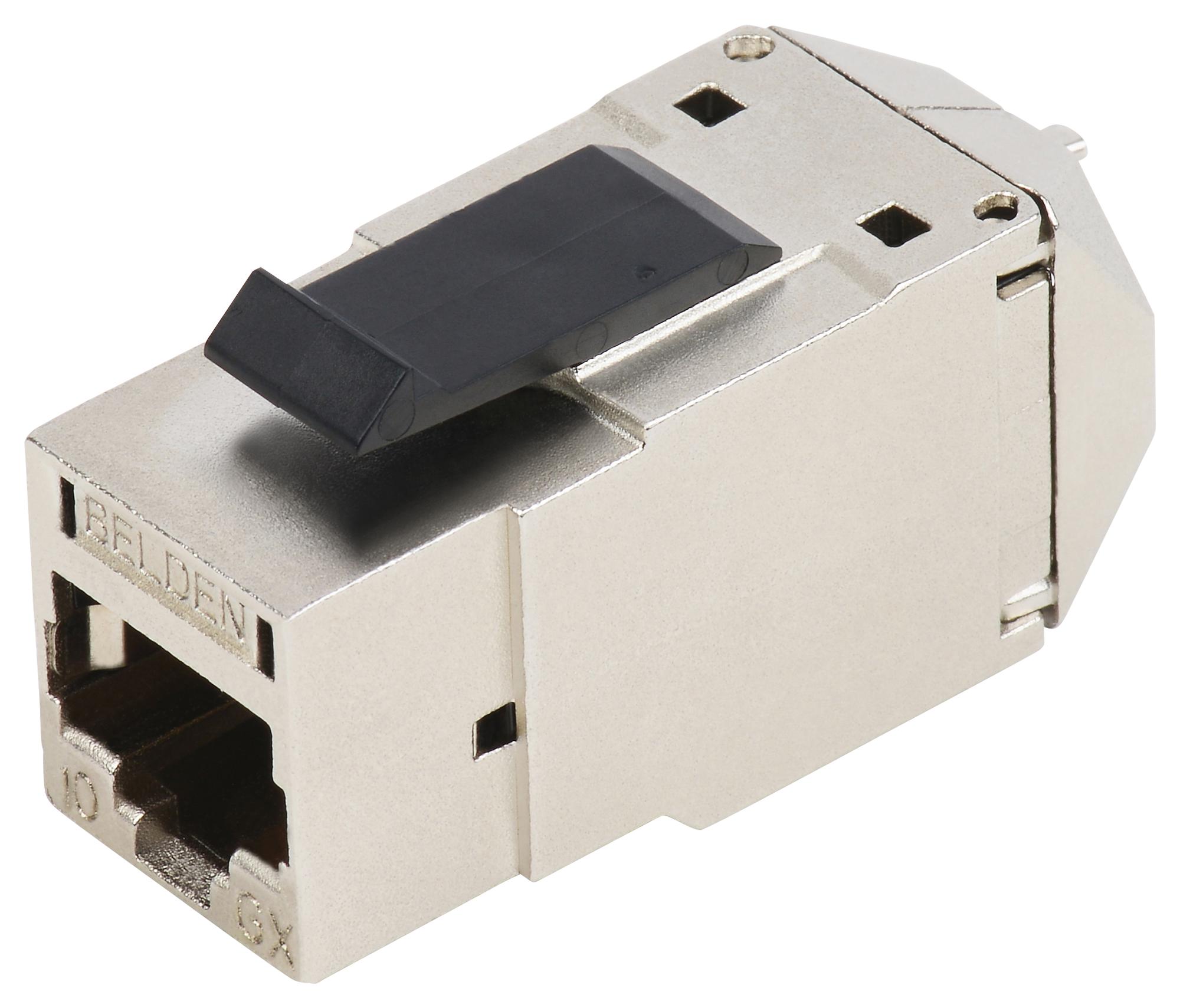 Belden Rvamjksme-S1 Rj45 Connector, Jack, 8P8C, 1Port, Cat6A