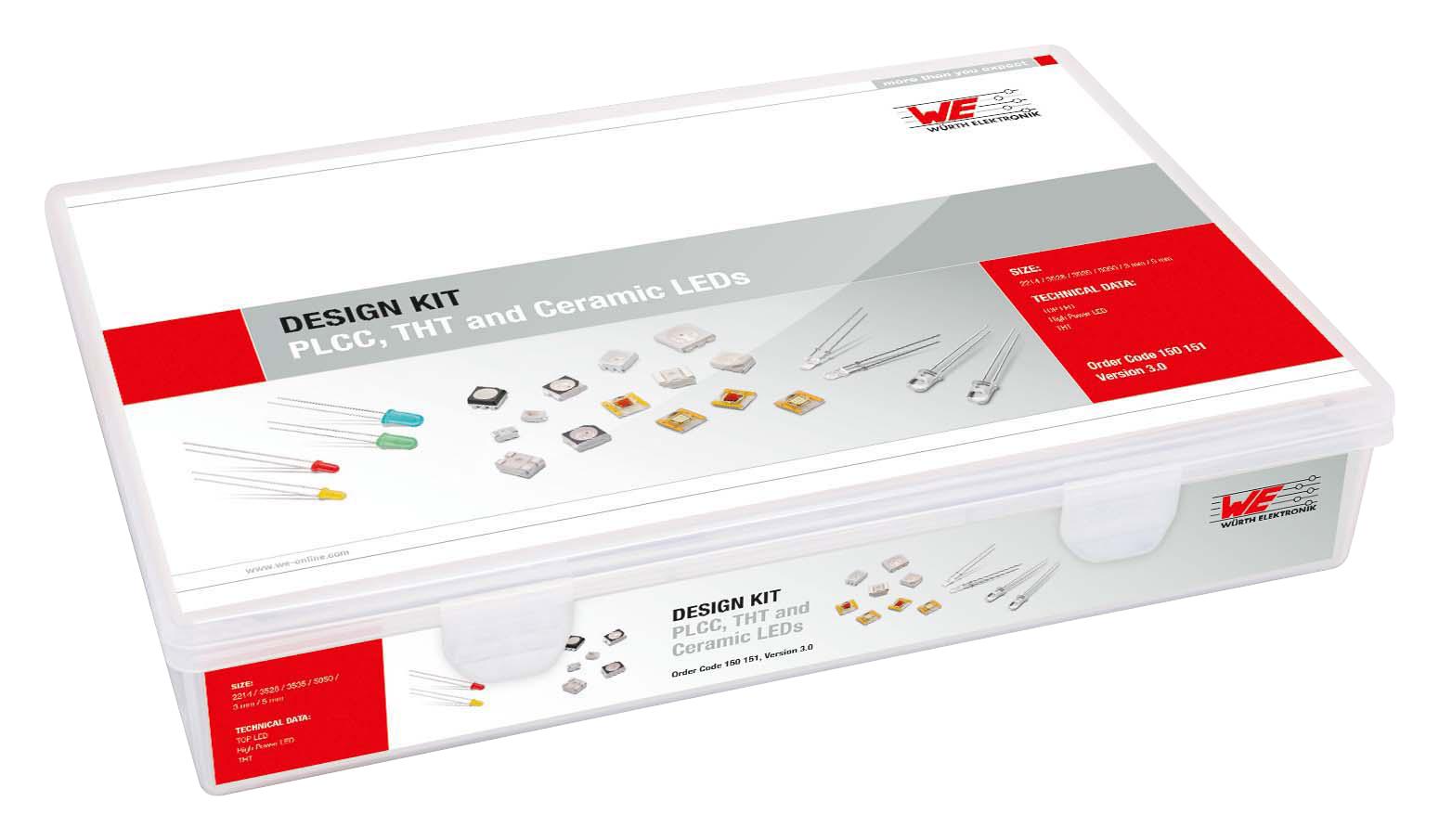 WÃ¼rth Elektronik 150151 Design Kit, Led