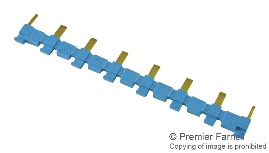 Finder Relays Relays 09308 Jumper Link, 8Pos, Em/solid State Relay