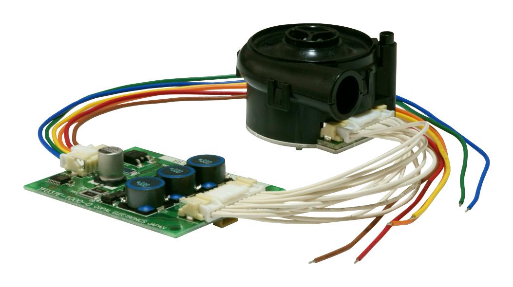 NIDEC Components Tf037F-2000-P Micro Blower Kit, 100 L/ Min, 24V