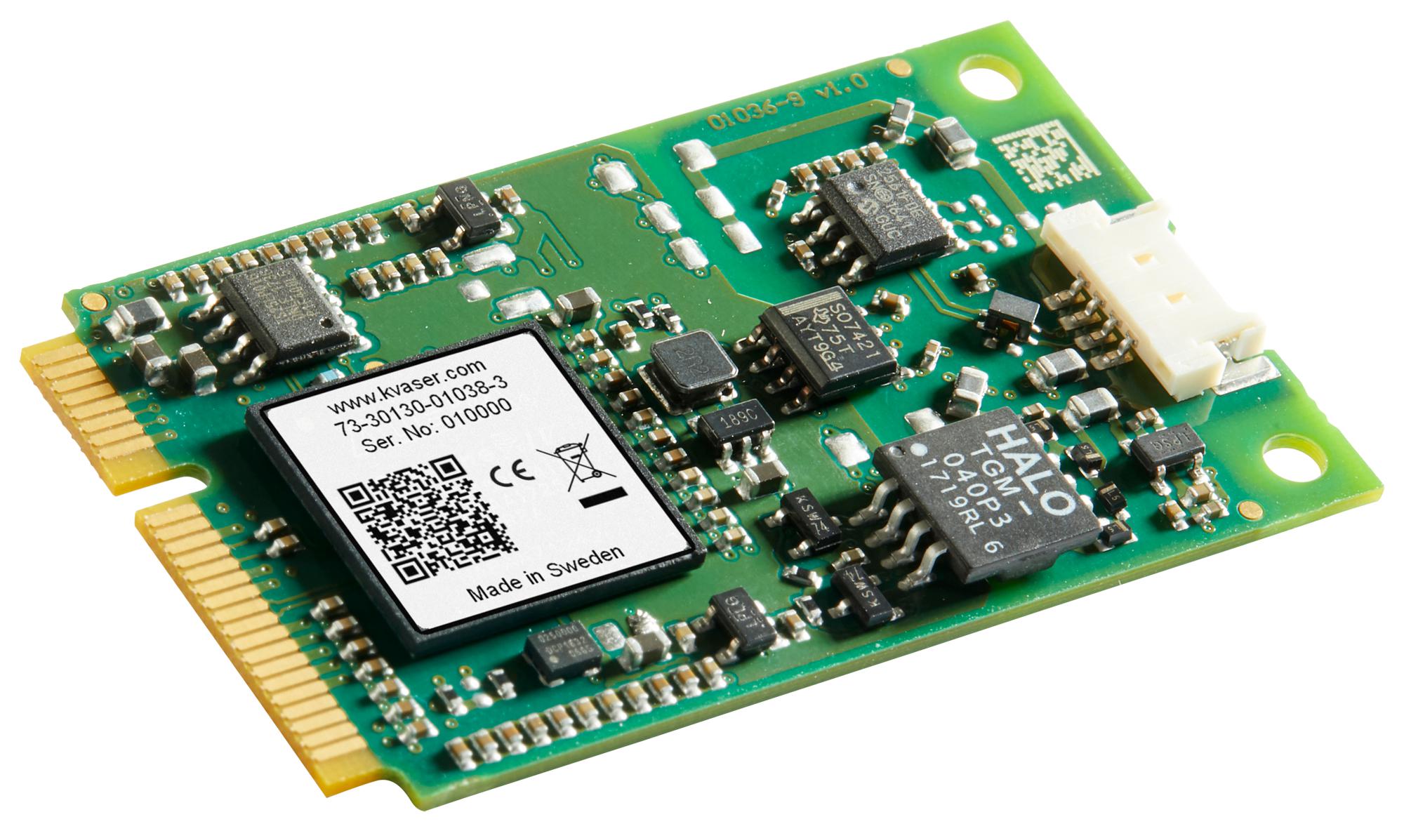 Kvaser 01038-3 Serial Interfaces, Mini Pci Express