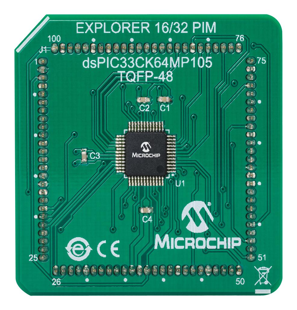 Microchip Technology Technology Ma330047 Plug-In Module, Explorer 16/32 Dev Board