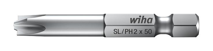 Wiha 32492 Phillips/slotted Bit, Ph2 X 50mm