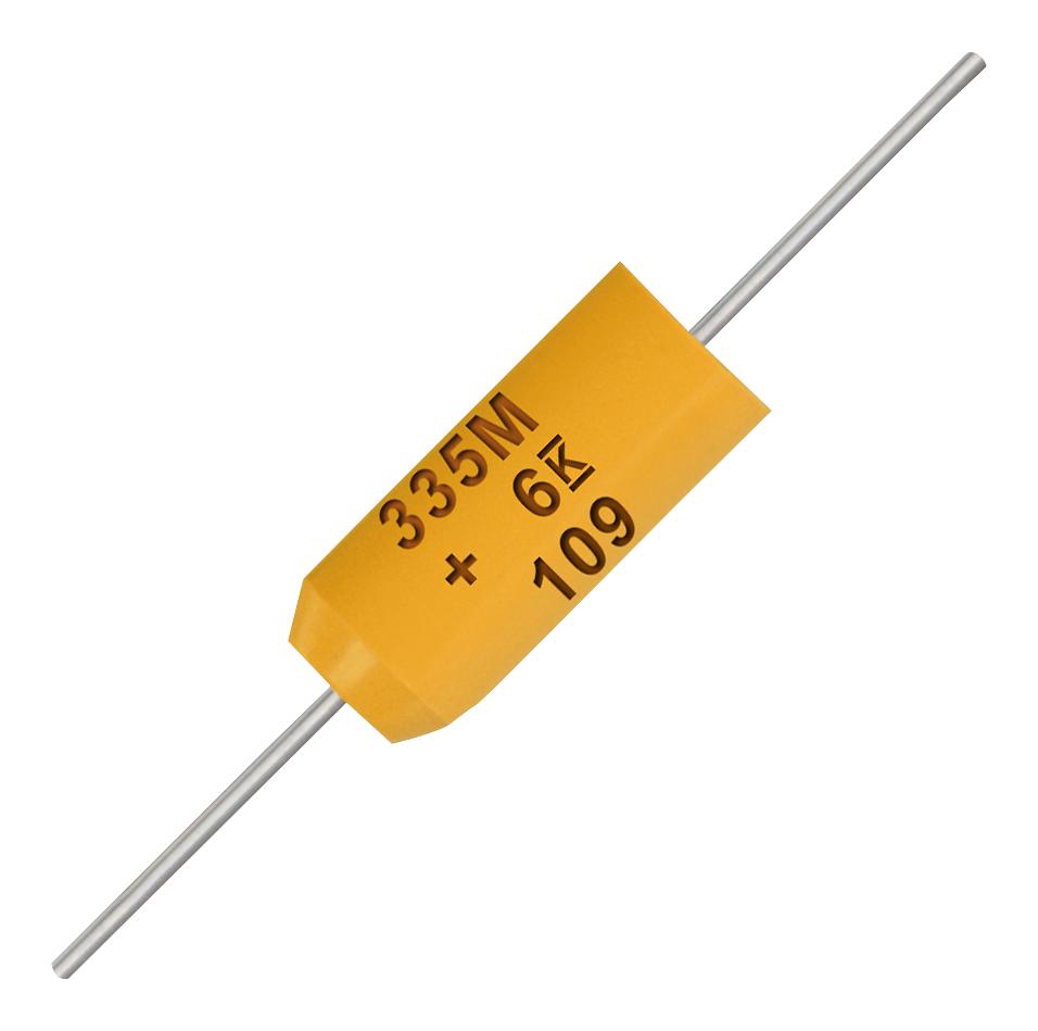 KEMET T322B225K020At Capacitor, Tantalum, 2.2Uf, 20V, Axial