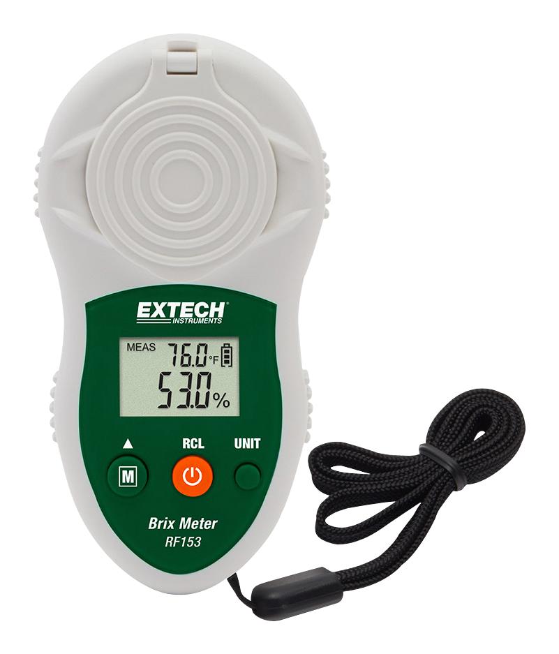 Extech Instruments Rf153 Digital Brix Refractometer, 0-53% Brix