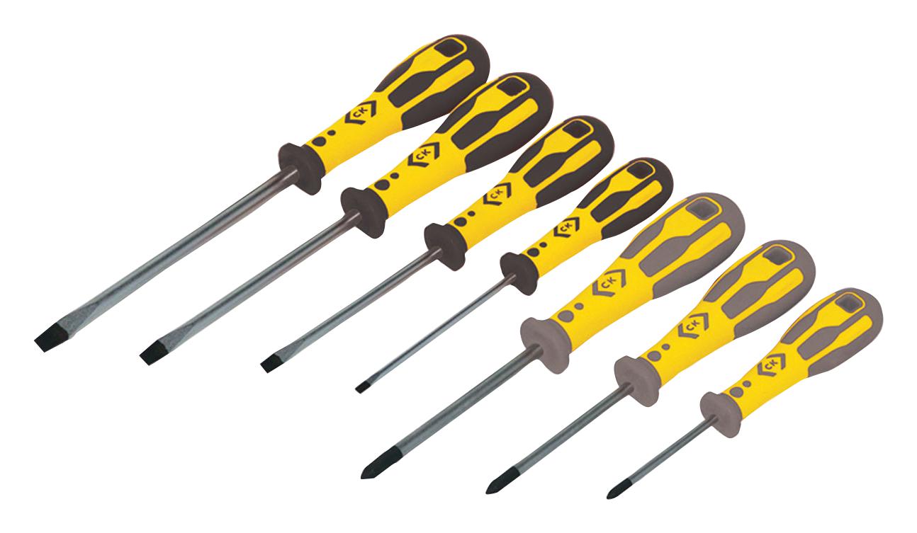 Ck Tools T49162D Screwdriver Set, 7Pc