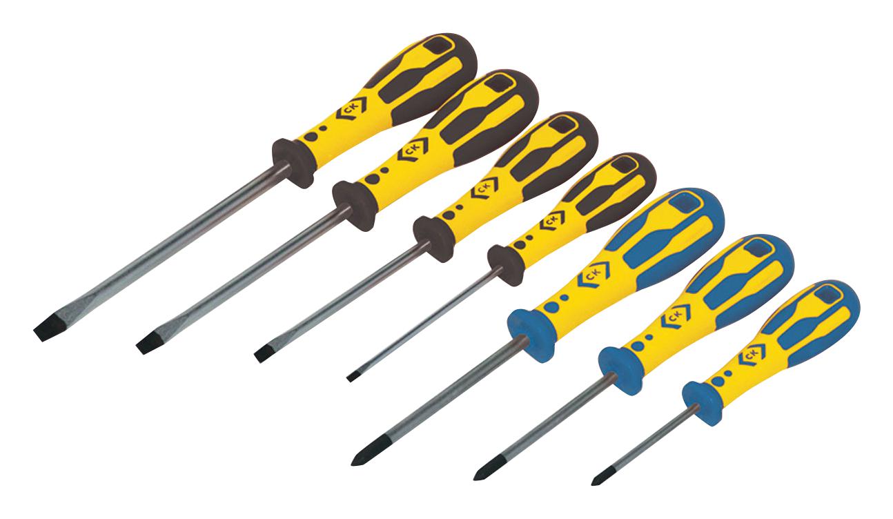 Ck Tools T49163D Screwdriver Set, 7Pc