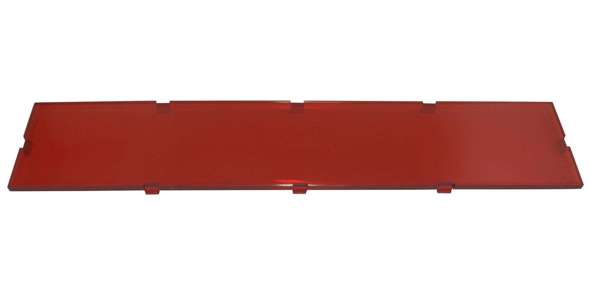 Multicomp Pro Mc003624 Cover, Polycarbonate, Red/clr, Enclosure