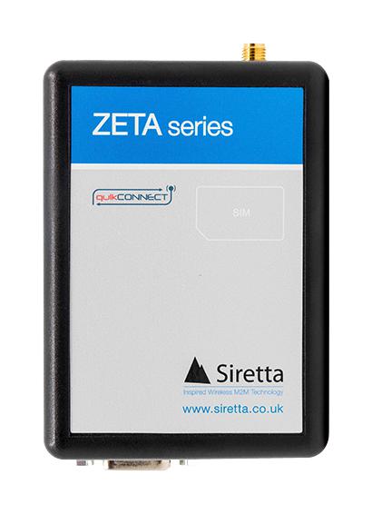 Siretta Zeta-Nlp-Ltem(Eu) Zeta Family Cat M 4G 2G Eu Freq Modem