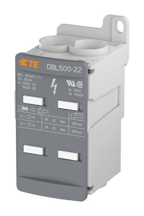 Entrelec TE Connectivity 1Snl850001R0000 Tb, Power Distribution, 1Pole, 6Awg