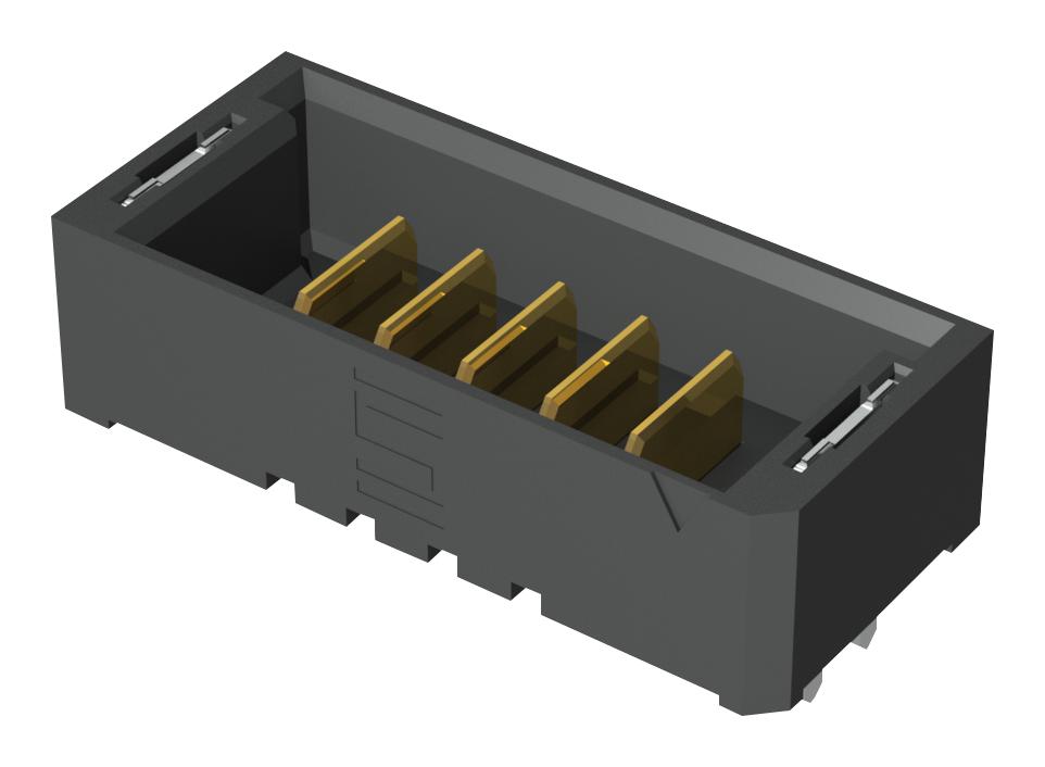 Samtec Umpt-05-01.5-G-V-S-W-Tr Connector, Header, 5Pos, 1Row, 2mm