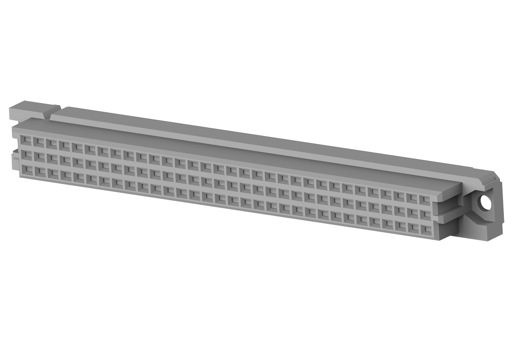 Amp Connectors / Te Connectivity 5535032-4 Connector, Din 41612, Rcpt, 96Pos, 3Row