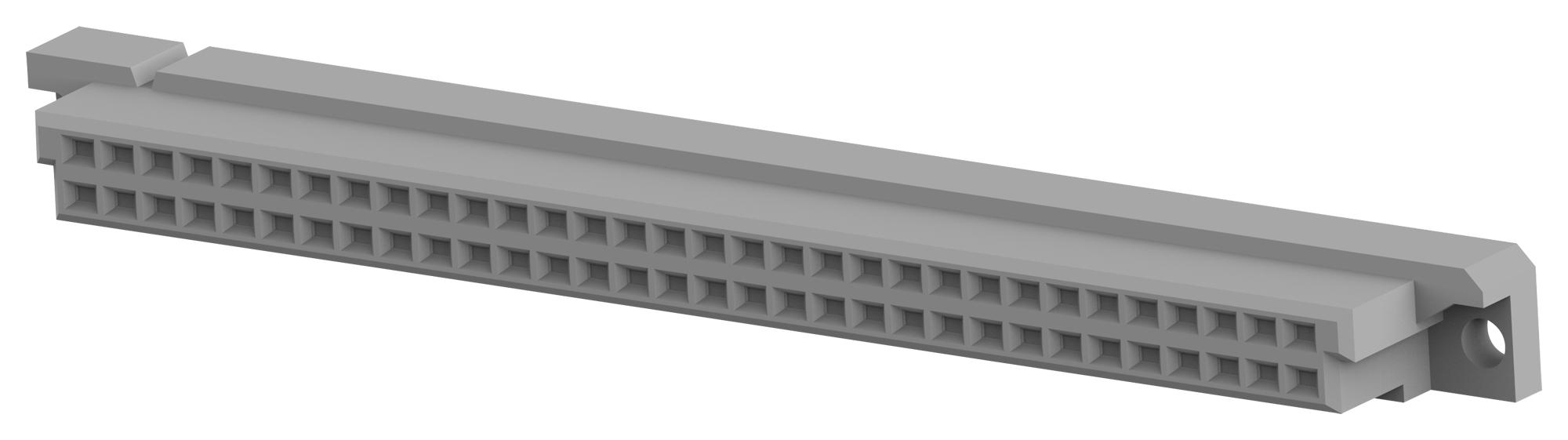 Amp Connectors / Te Connectivity 5650861-5 Connector, Din 41612, Rcpt, 64Pos, 2Row