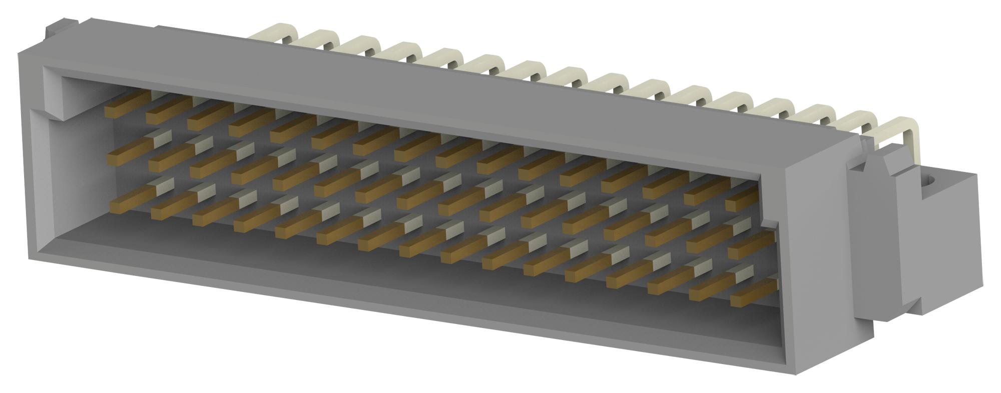 Amp Connectors / Te Connectivity 650478-5 Conn, Din 41612, Header, 48Pos, 3Row