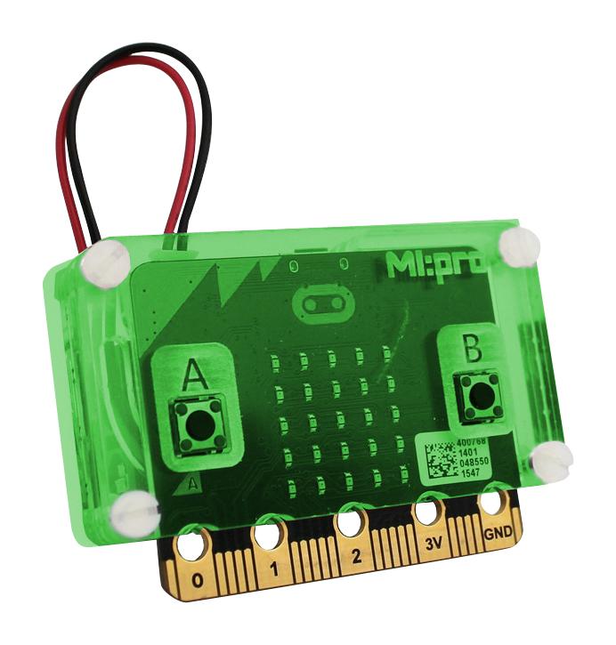 Kitronik 5606-G Protector Case, Green, Bbc Micro: Bit Brd