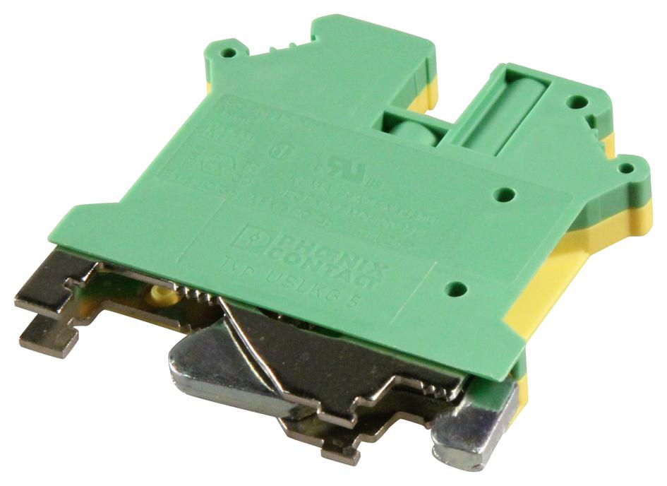 Phoenix Contact 441504 Terminal Block, Din Rail, 2Pos, 16Awg