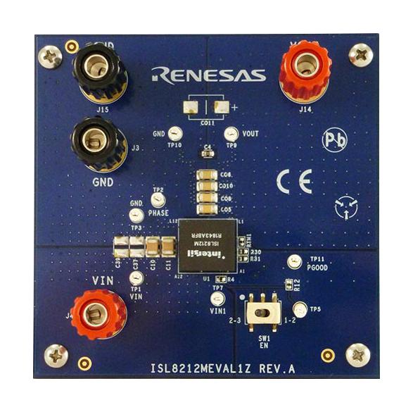 Renesas Isl8212Meval1Z Eval Board, Sync Step-Down Power Module