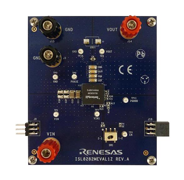 Renesas Isl8282Meval1Z Eval Board, Sync Step-Down Power Module