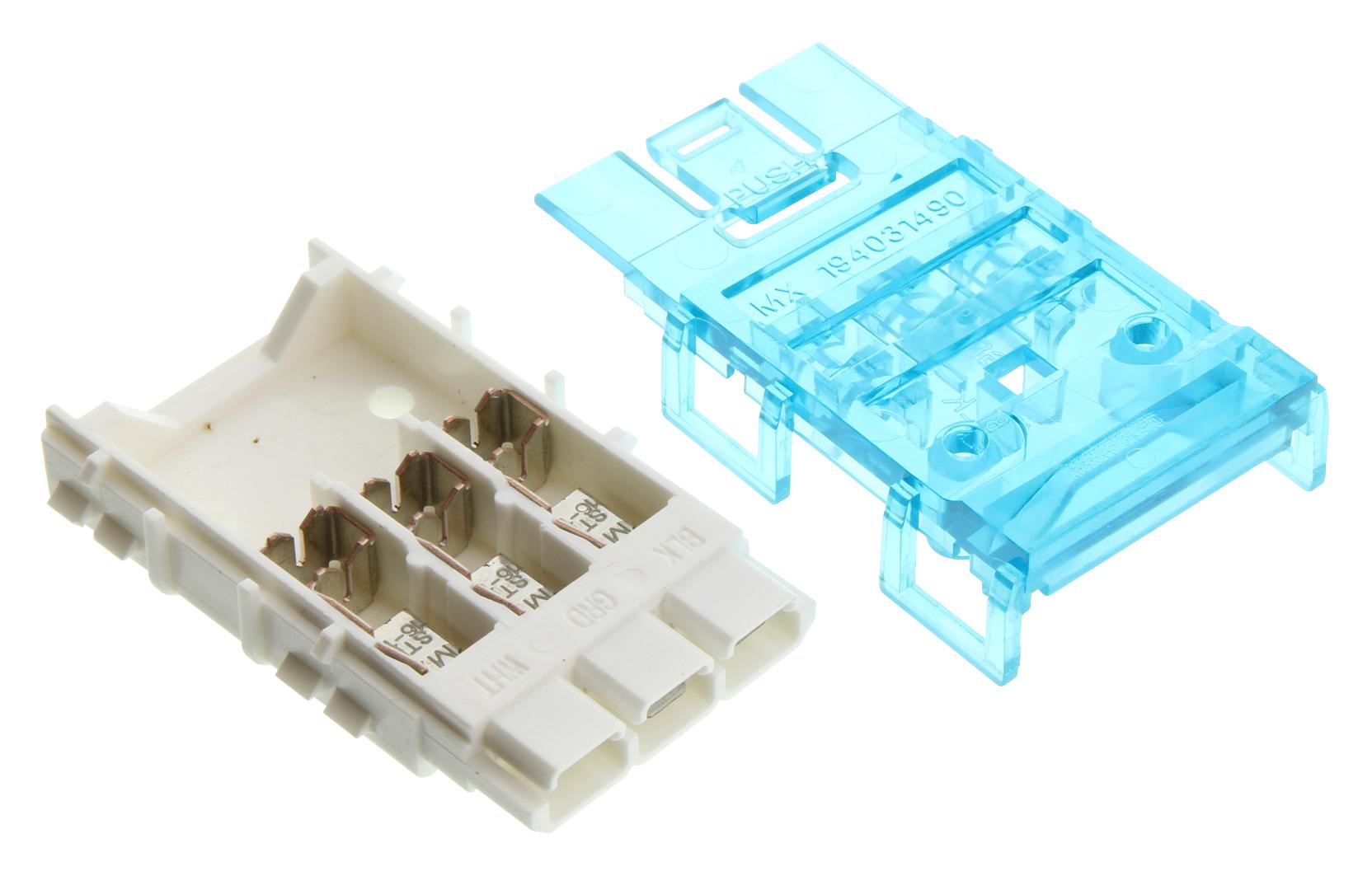 Molex 19403-0011 Power Connector, Plug/rcpt, 2+Pe, 10.1mm