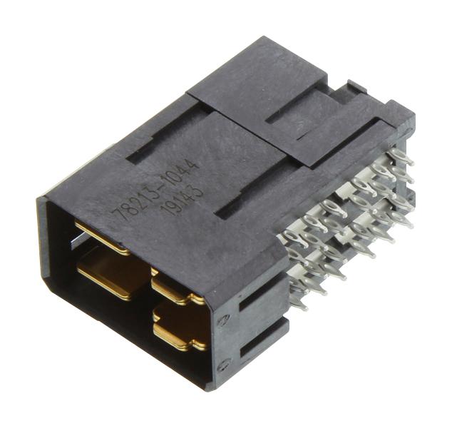 Molex 78213-1044 Connector, Backplane, Header, 4Pos, 5.2mm