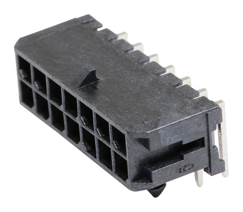 Molex 43045-1401 Wtb Connector, Header, 14Pos, 2Row, 3mm