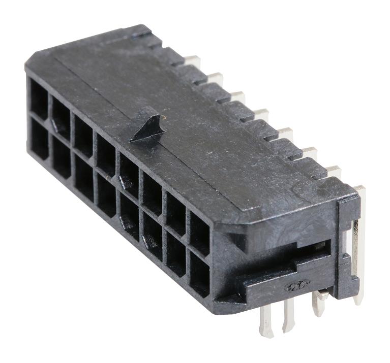 Molex 43045-1621 Wtb Connector, Header, 16Pos, 2Row, 3mm