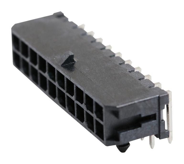 Molex 43045-2002 Wtb Connector, Header, 20Pos, 2Row, 3mm