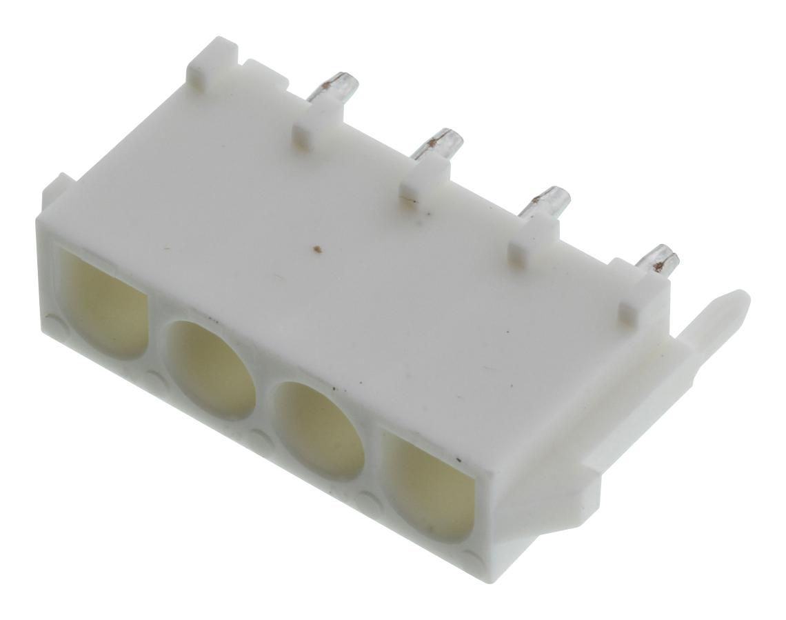 Molex 43255-0075 Wtb Connector, Header, 4Pos, 1Row, 6.35mm