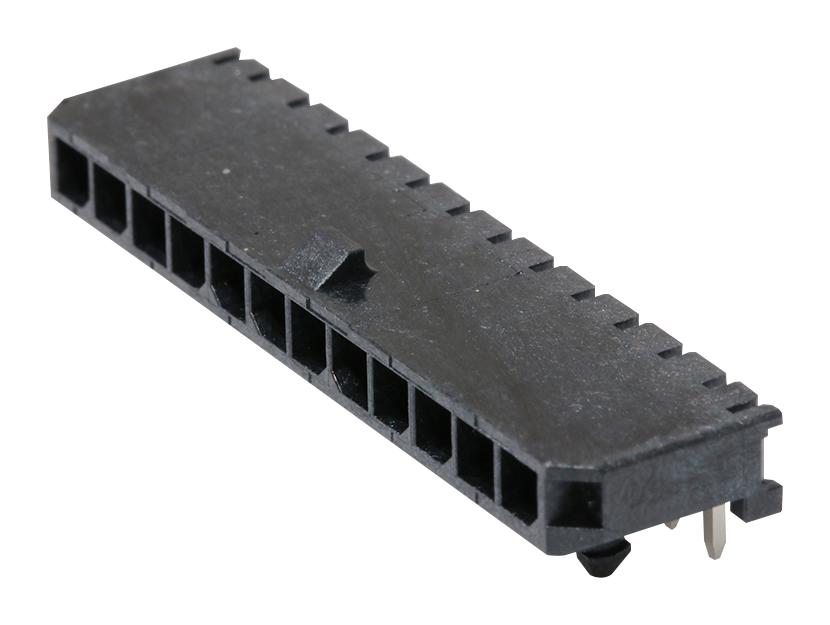 Molex 43650-1200 Wtb Connector, Header, 12Pos, 1Row, 3mm