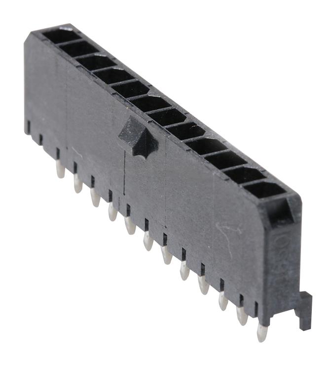 Molex 43650-1216 Wtb Connector, Header, 12Pos, 1Row, 3mm